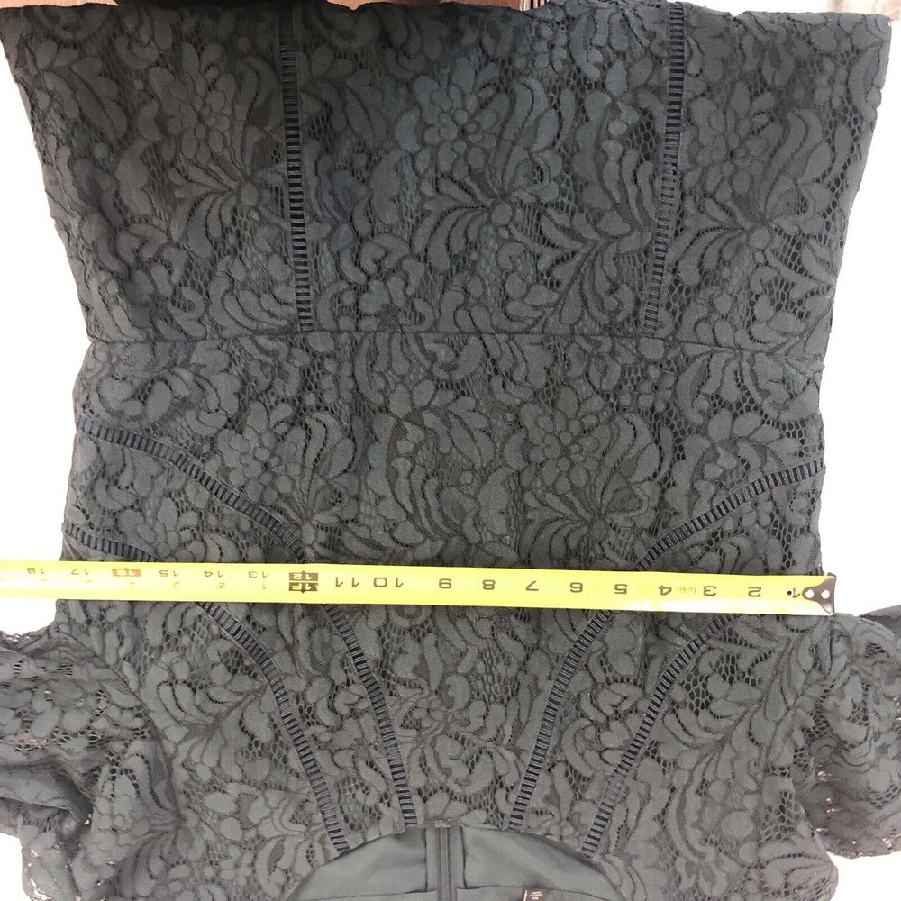 Talbots green lace dress fully lined flattering size 10. - Picture 10 of 12
